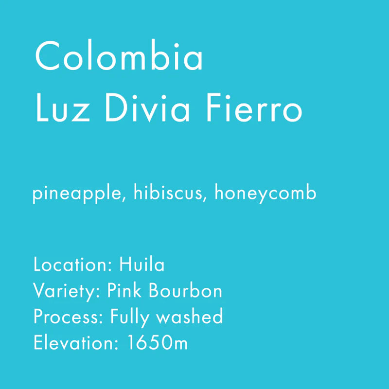 Heart- Colombia Luz Divia Fierro  10.5oz