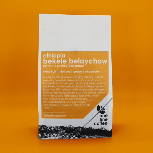 One Line- Ethiopia Bekele Belaychow 12oz