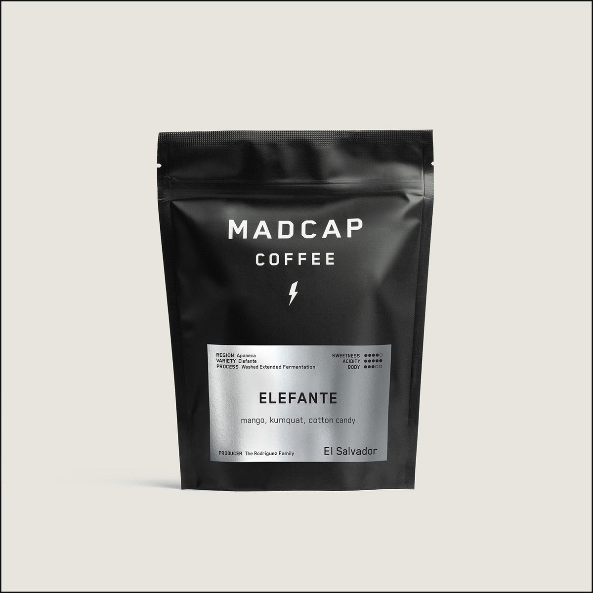 Madcap - Elefante - Extended Fermentation - El Salvador 8oz