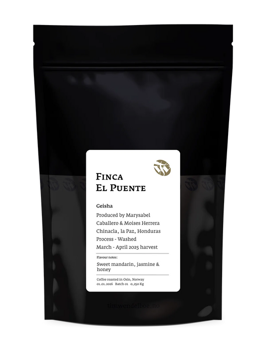 Tim Wendelboe - Finca El Puente - Geisha - Washed - Honduras 250g