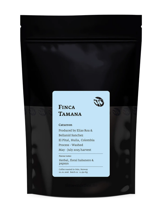 Tim Wendelboe - Finca Tamana Caturron - Caturron - Washed - Colombia 250g