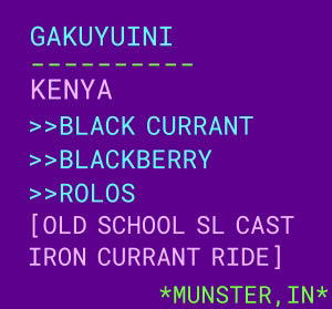 Botz- Gakuyuini - SL-28 SL-34 Ruiru 11 - Washed - Kenya 12oz