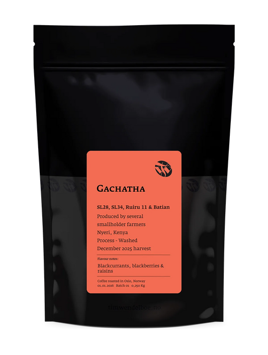 Tim Wendelboe - Gachatha - Blend - Washed -  Kenya 250g
