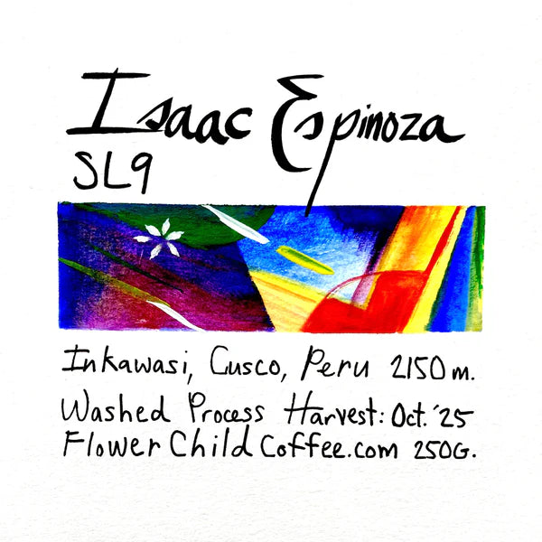 Flower Child - Isaac Espinoza - SL9 - Washed - Peru 250g