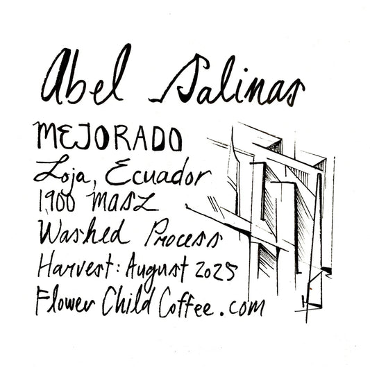 Flower Child- Abel Salinas - Mejorado - Washed - Ecuador 250g