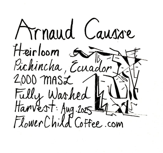 Flower Child- Arnaud Causse - Landrace - Washed - Ecuador 250g