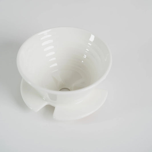 April - Ceramic Brewer - White