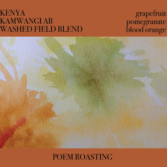 Poem - Kamwangi AB - Field Blend - Washed - Kenya 250g