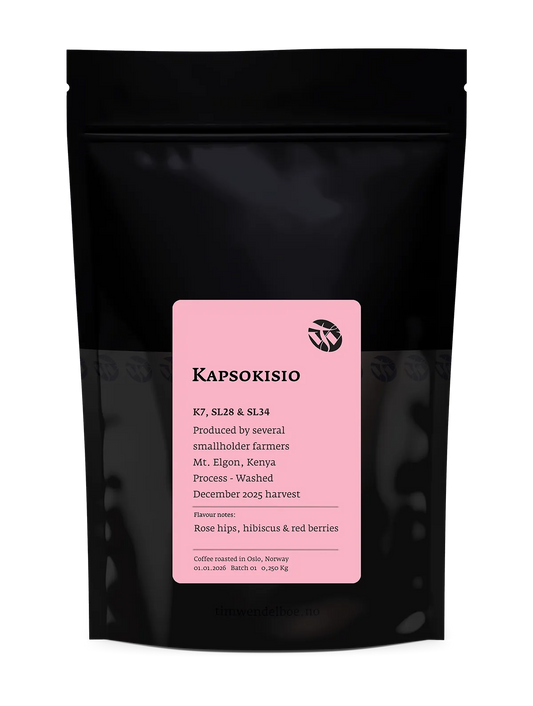 Tim Wendelboe - Kapsokisio - K7, SL28, SL34 - Washed - Kenya 250g
