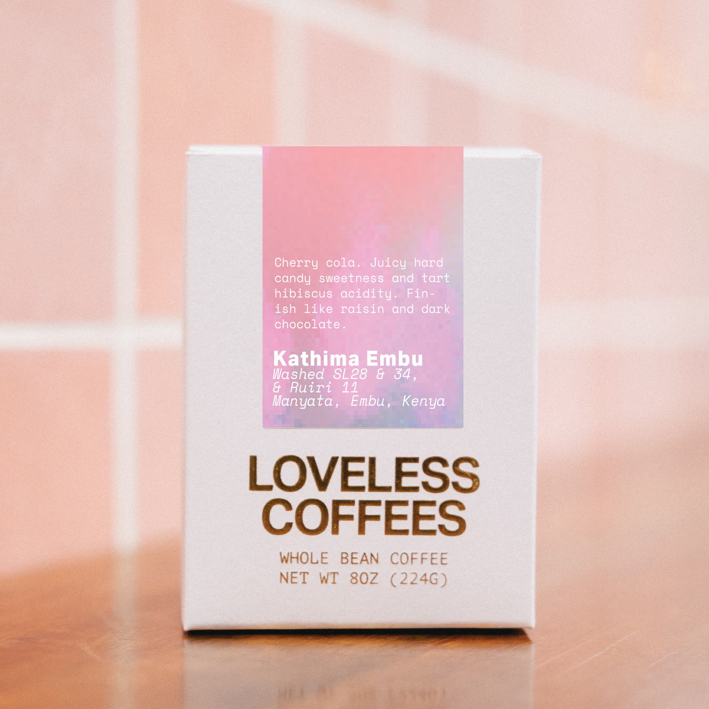 Loveless - Kathima Embu - Washed SL28 & 34, & Ruiri 11 - Manyata, Embu, Kenya - SL28, SL34, Batian, Ruiri II - Washed - Kenya 8oz