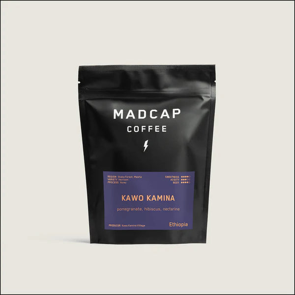 Madcap- Kawo Kamina - Heirloom - Honey - Ethiopia 8oz
