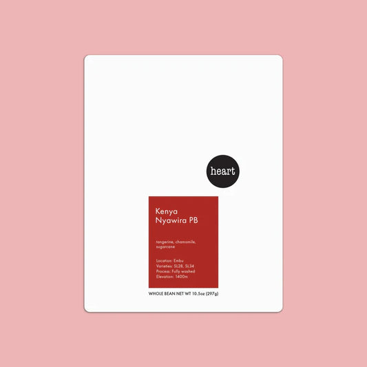 Heart - Nyawira PB - Pacas - Washed - Kenya 10.5oz