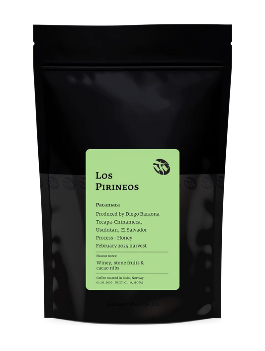 Tim Wendelboe - Los Pirineos - Pacamara - Honey - El Salvador 250g