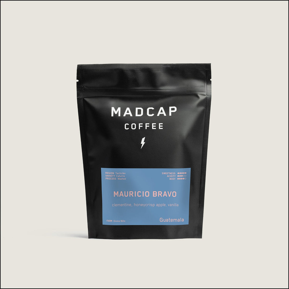 Madcap - Mauricio Bravo - Caturra - Washed - Guatemala 8oz