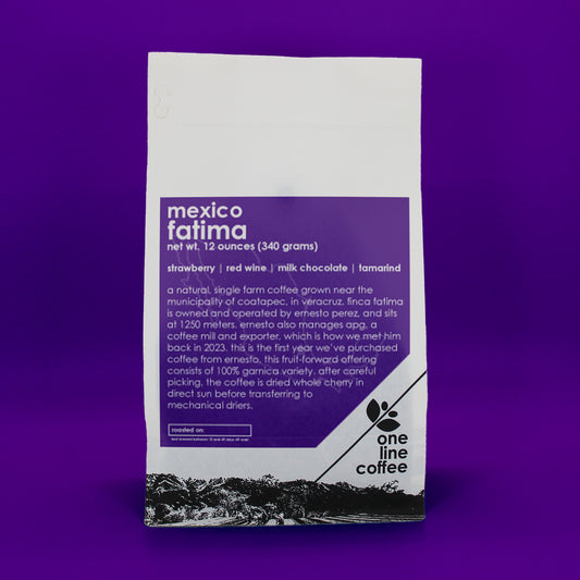 One Line- México Fatima 12oz