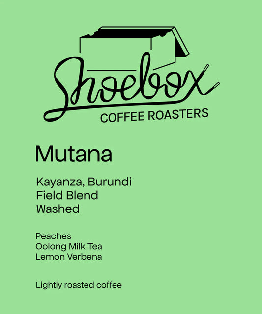 Shoebox - Mutana - Field Blend - Washed - Burundi 250g