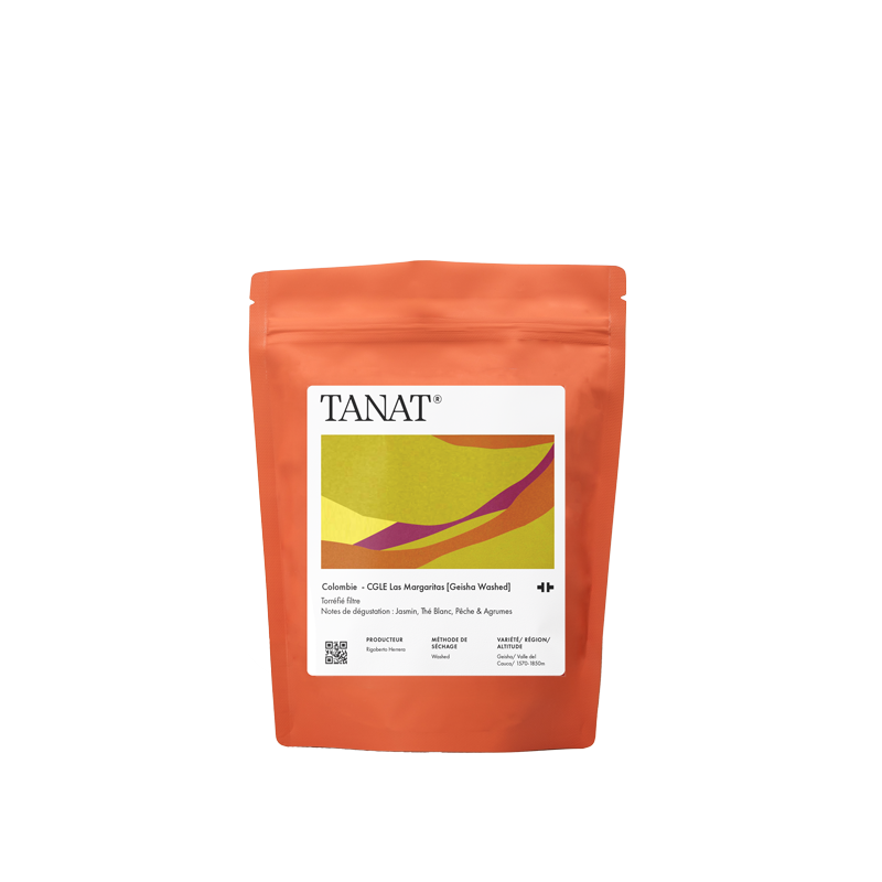 TANAT - CGLE Las Margaritas - Geisha - Washed - Colombia 100g