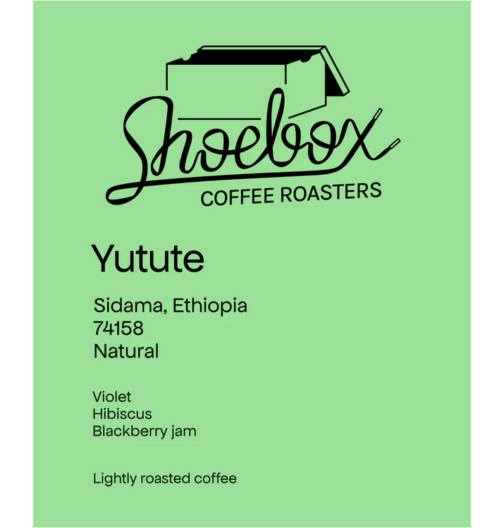 Shoebox -Bekele Yutute - JARC 74158 - Natural -Ethiopia 125g