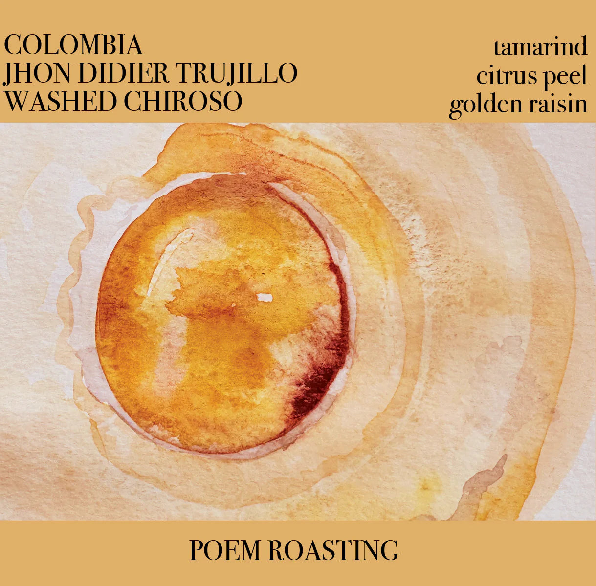 Poem - Jhon Didier Trujillo - Chiroso - Washed - Colombia 250g