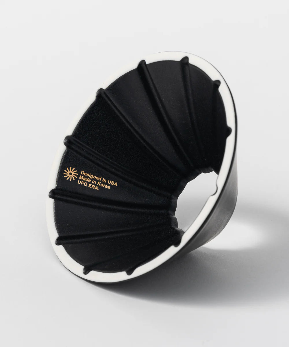 UFO Ceramic Dripper Black