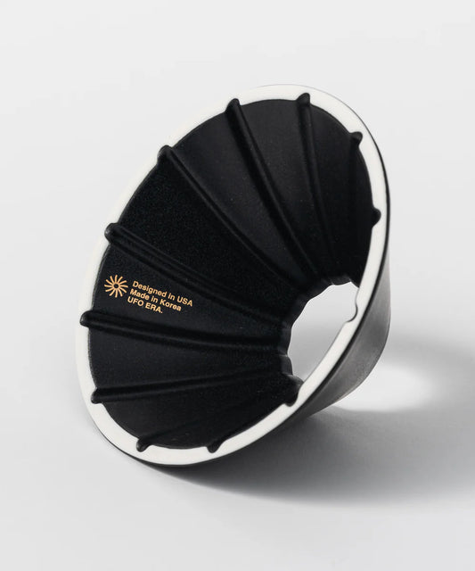 UFO Ceramic Dripper Black