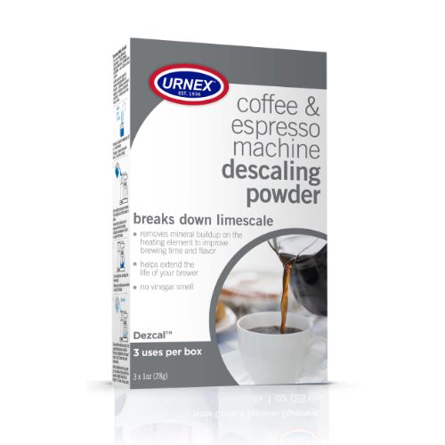 Urnex - Dezcal Descaler Powder - 4 Single Use Packs