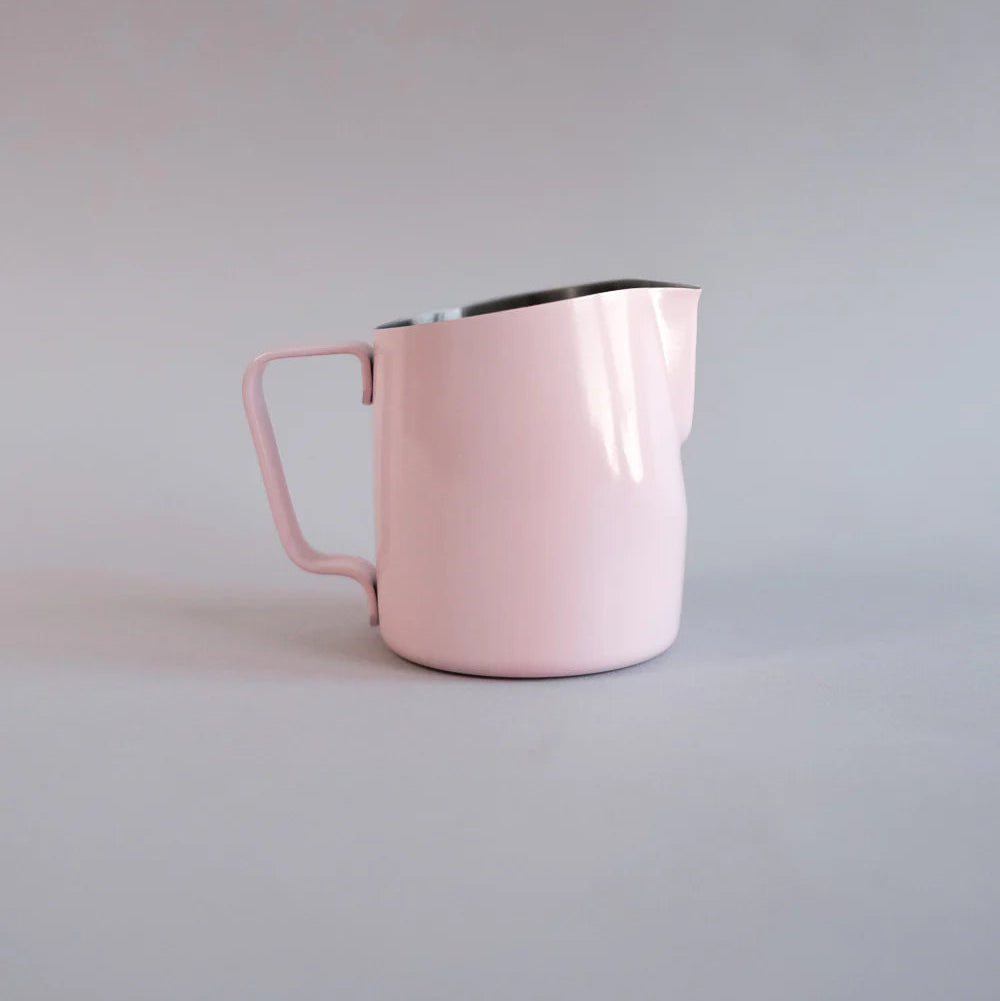 10oz Latte Art Pitcher with Wide Spout in Hope Pink