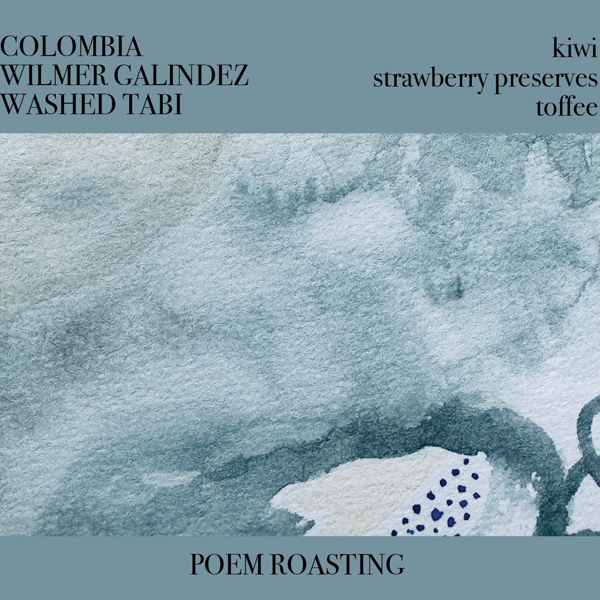 Poem - Wilmer Galindez - Tabi - Washed - Colombia 250g
