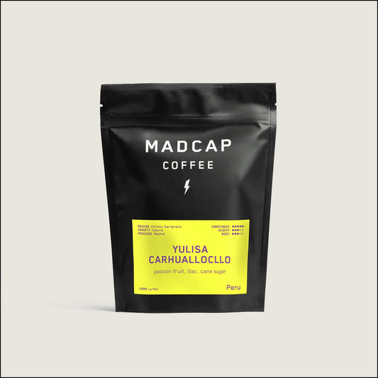 Madcap- Yulisa Carhaullocllo - Caturra - Washed - Peru 8oz