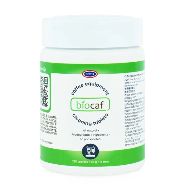 Urnex - Biocaf Coffee Machine Cleaning Tablets 120ct