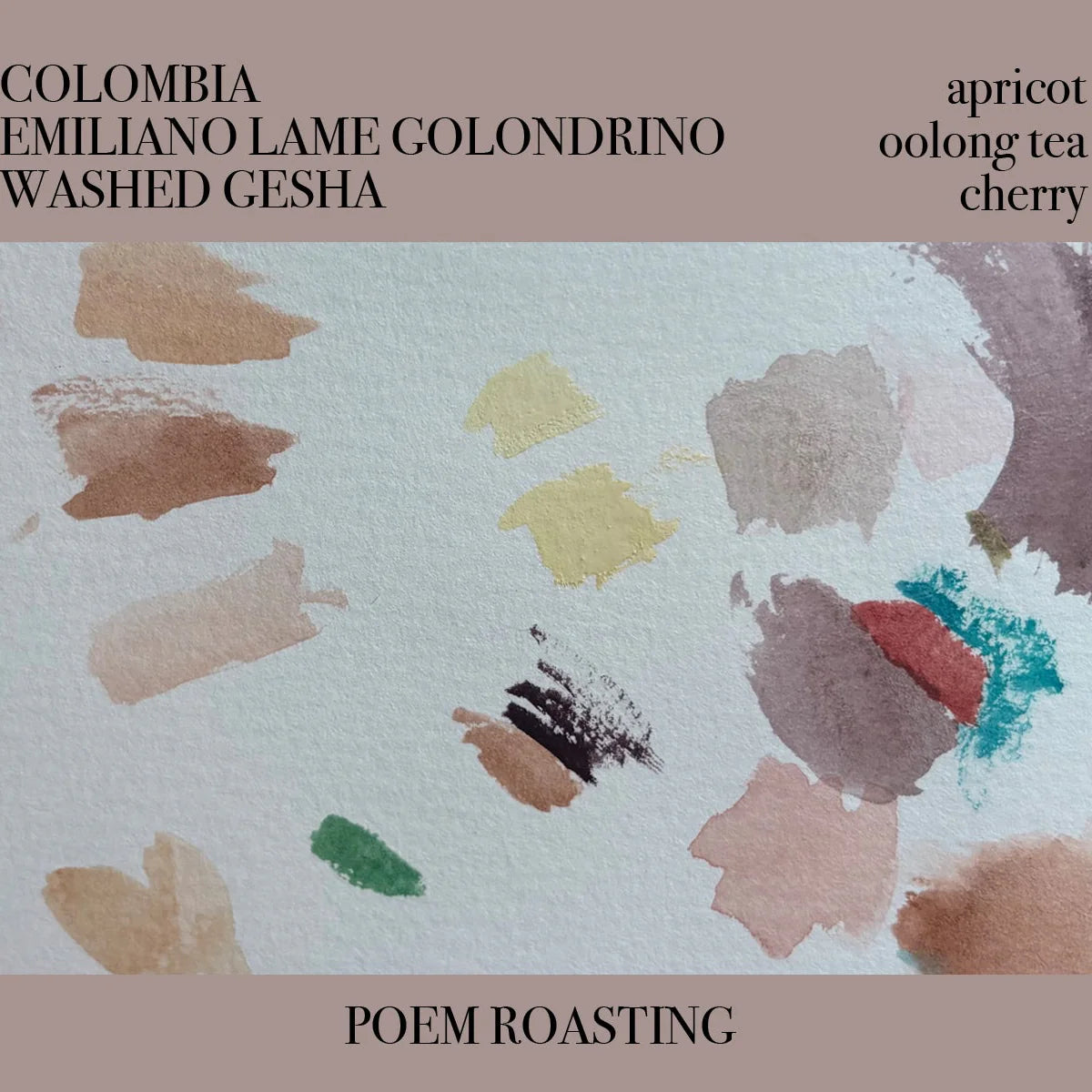 Poem - Emiliano Golondrino - Gesha - Washed - Colombia 250g