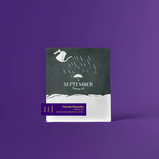 September- Fazenda Chapadao - Milk Espresso - Brazil Natural Catuai 250g