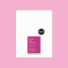 Heart- Tagel Alemayehu - 74110, 74112 - Washed - Ethiopia 10.5oz