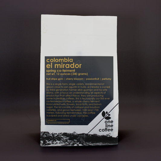 One Line- Colombia El Mirador Spring Co-Ferment 12oz