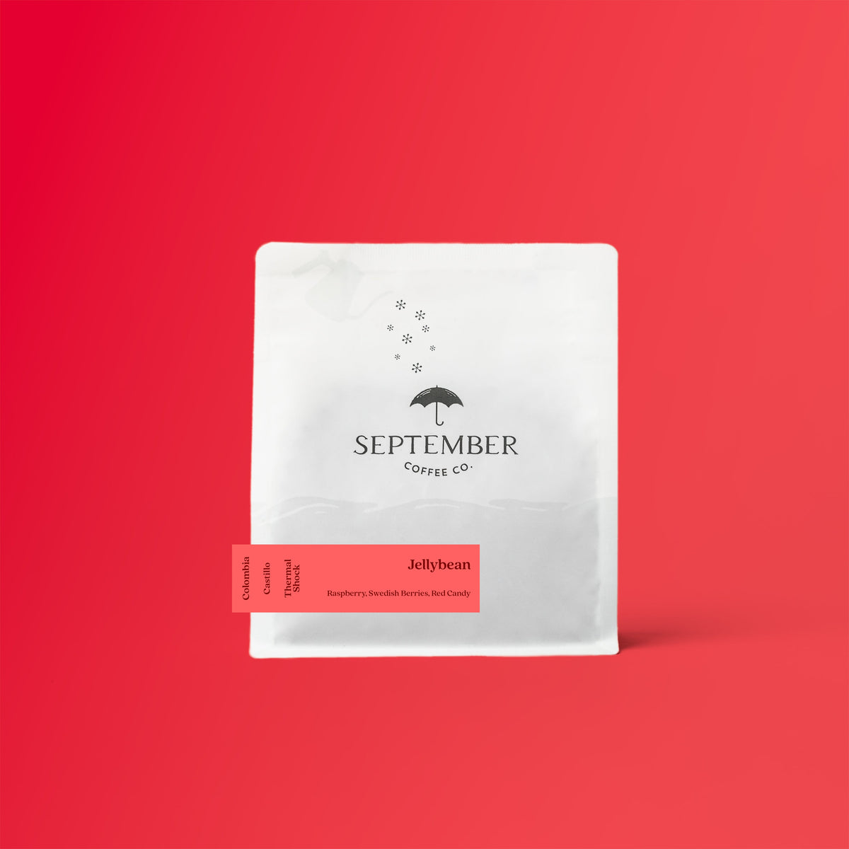September Coffee - Jellybean - Castillo - Washed with Thermal Shock & Double Fermentation - Colombia 200g
