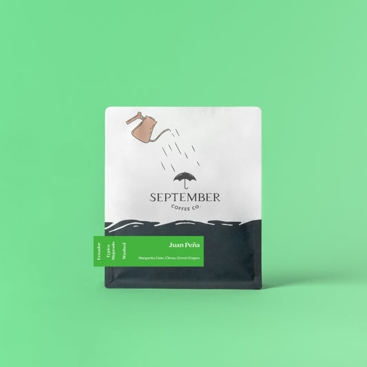 September Coffee - Juan Peña - Typica Mejorado - Washed - Ecuador 250g